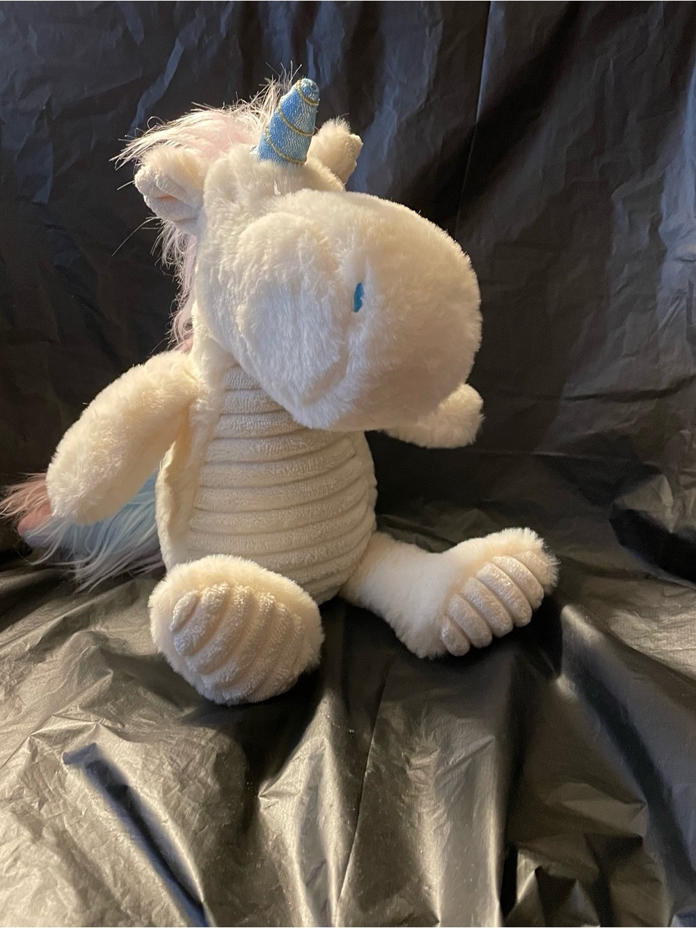 Plush Cream Unicorn Stuffed Animal - Soft Kids Toy